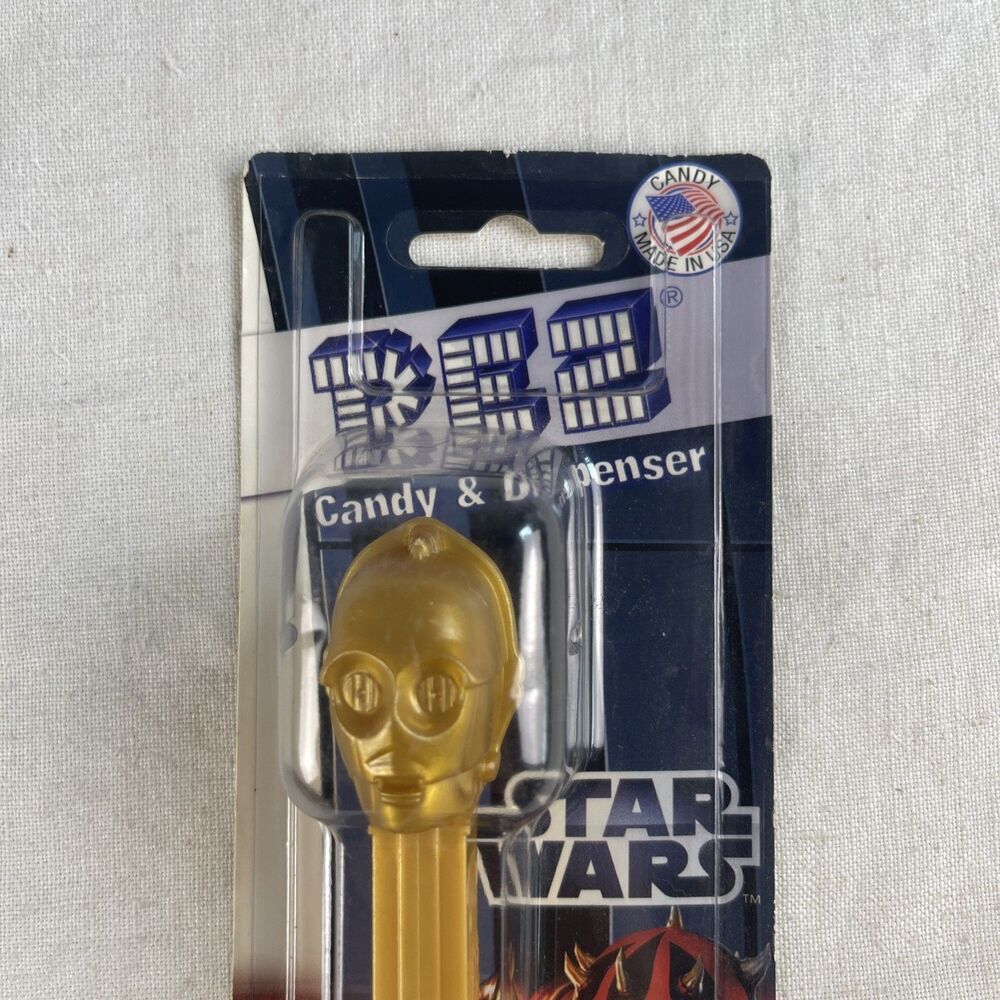 Pez Singles- Star Wars- C-3PO, Mint on Card - Picture 2 of 9